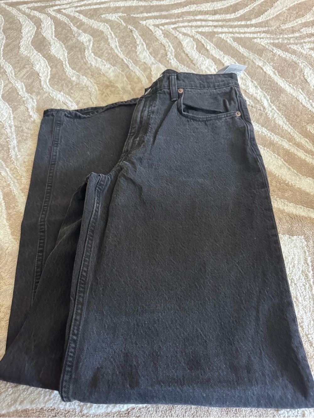 Abercrombie ultra low rise loose